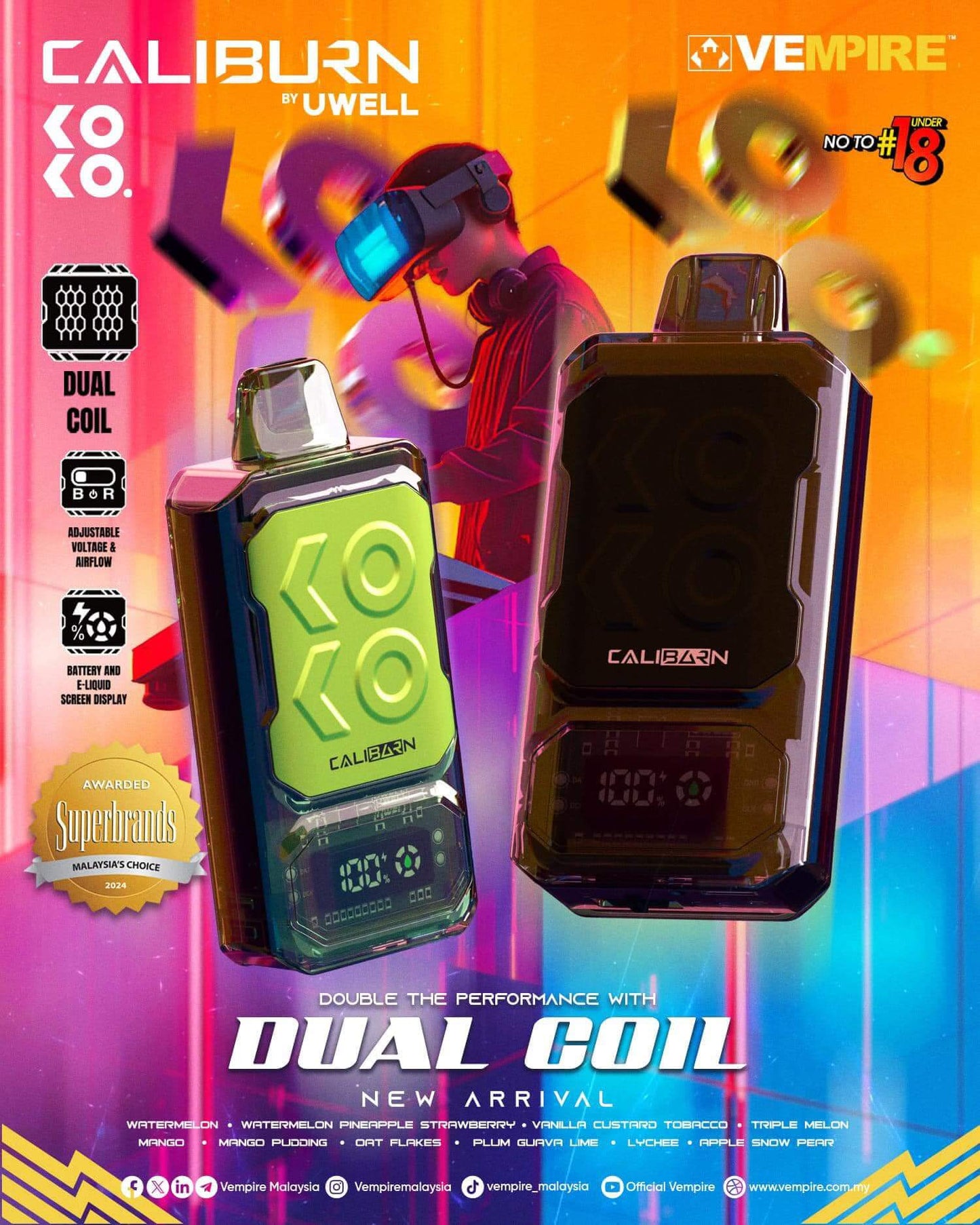  Analyzing image     uwell_caliburn_koko_bar_12000_(SG VAPE COD)