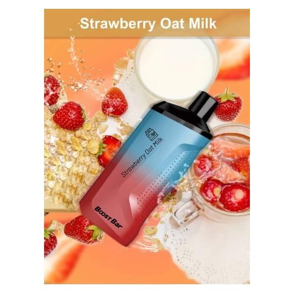 BOOST BAR 8000 (SG VAPE COD) - STRAWBERRY OAT MILK