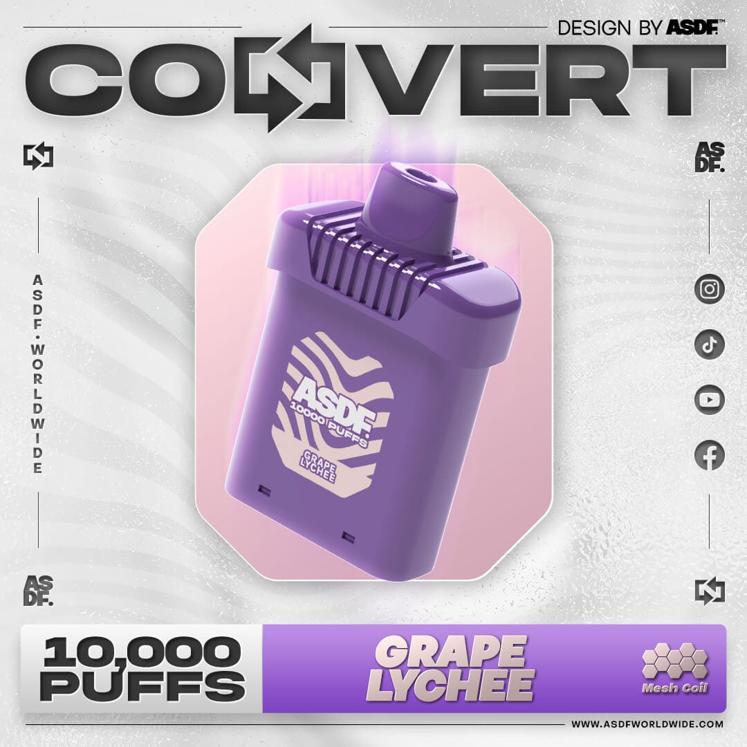 ASDF Convert 10000 Pod-Grape Lychee