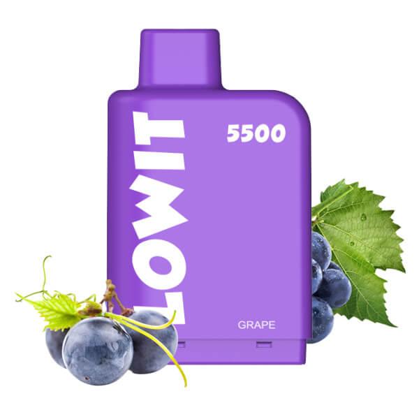 ELF BAR LOWIT 5500 POD (SG VAPE COD)-GRAPE