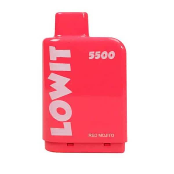 ELF BAR LOWIT 5500 POD (SG VAPE COD)-RED MOJITO