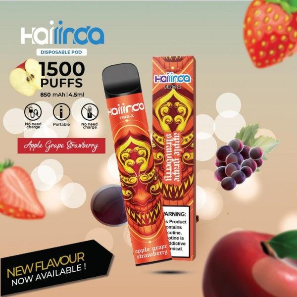 HAILIDA 1500 (SG VAPE COD) - APPLE GRAPE STRAWBERRY