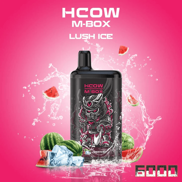 Hcow Mbox 6000 (SG VAPE COD)-LUSH ICE