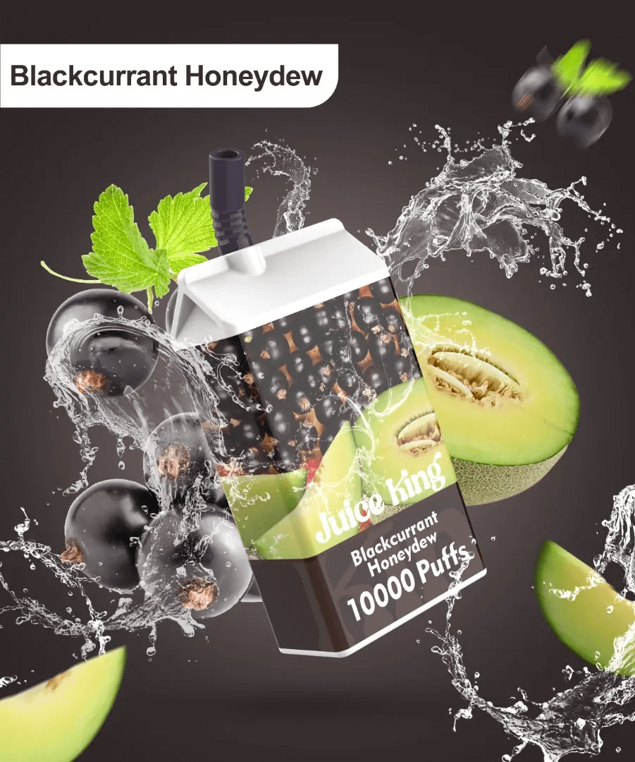 JUICE KING 10000 (SG VAPE COD)-BLACKCURRANT HONEYDEW