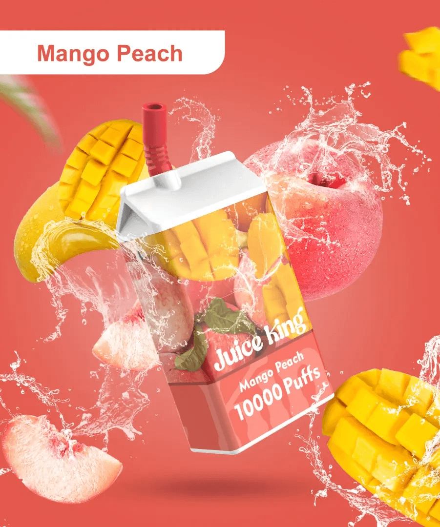 JUICE KING 10000 (SG VAPE COD)-MANGO PEACH