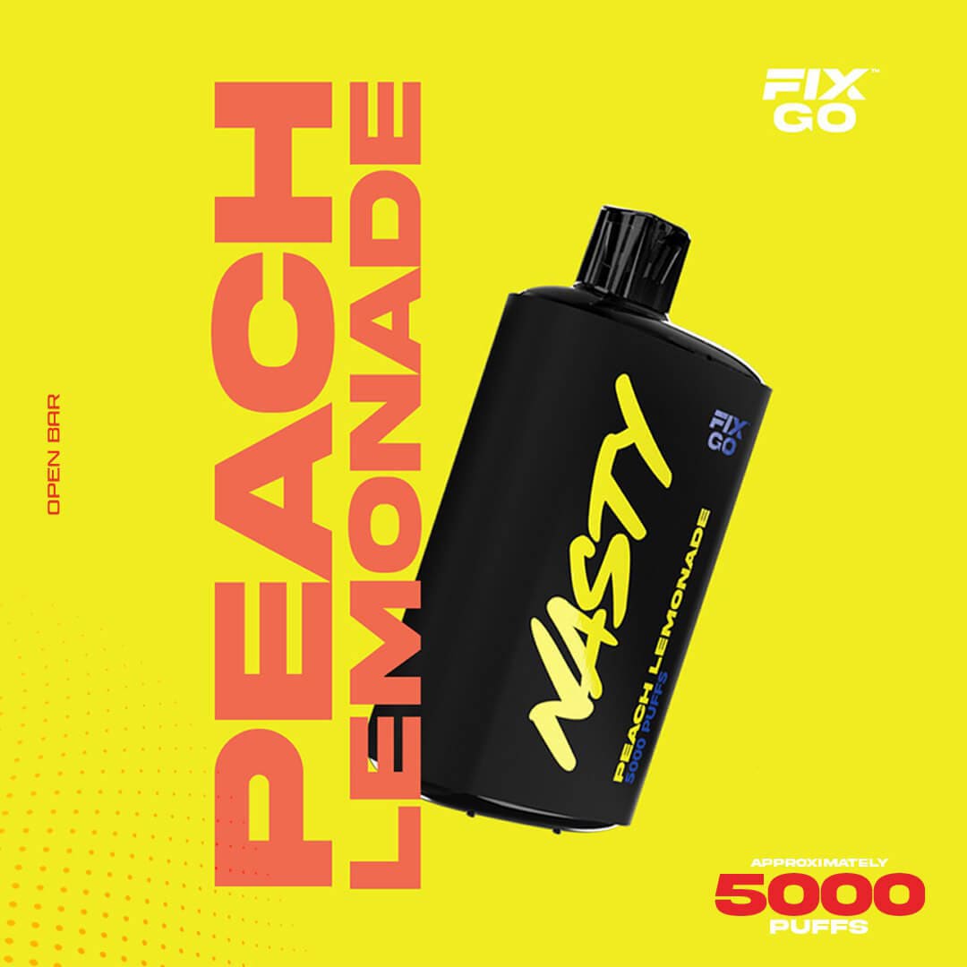 NASTY 5000(SG VAPE COD)-PEACH LEMONADE