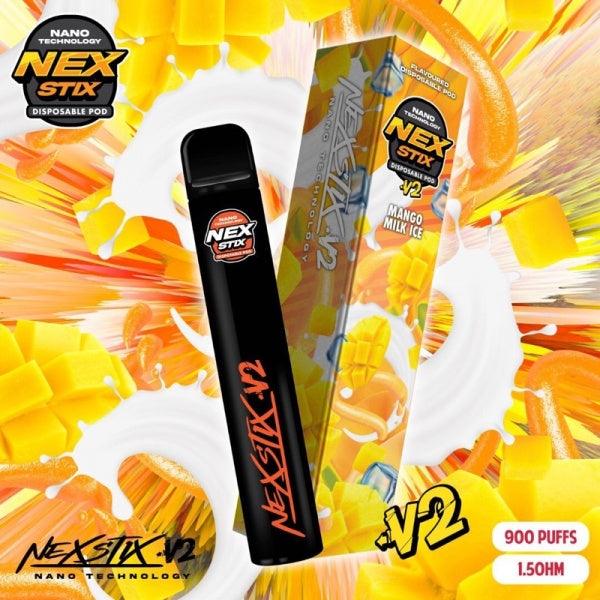 NEX STIX 900 (SG VAPE COD) - MANGO MILK ICE