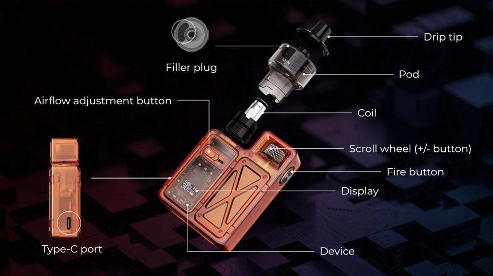 UWELL CROWN M POD MOD(SG VAPE COD)