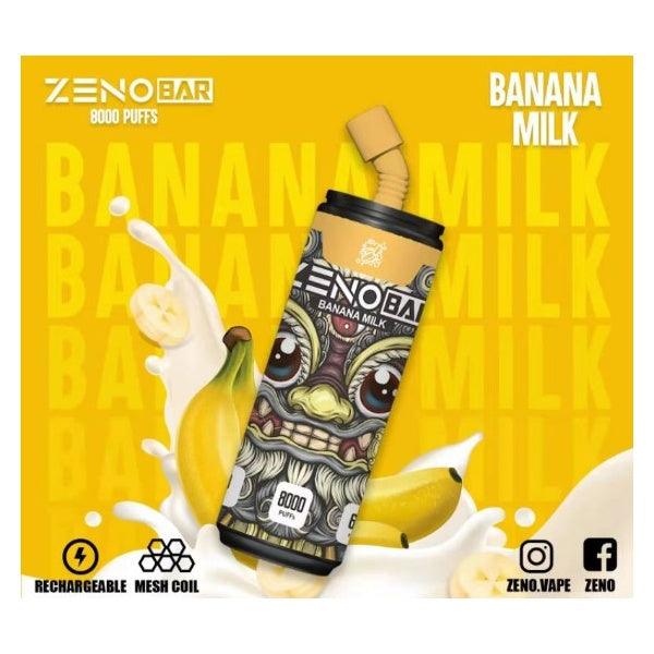 ZENO BAR 8000 (SG VAPE COD) - BANANA MILK