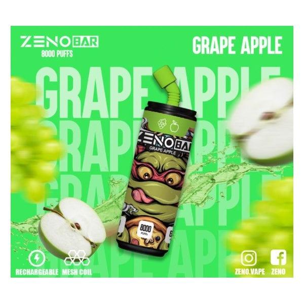 ZENO BAR 8000 (SG VAPE COD) - GRAPE APPLE