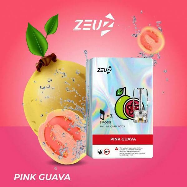 ZEUZ POD (SG VAPE COD) - PINK GUAVA