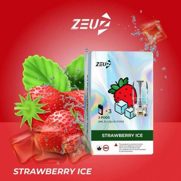 ZEUZ POD (SG VAPE COD) - STRAWBERRY ICE