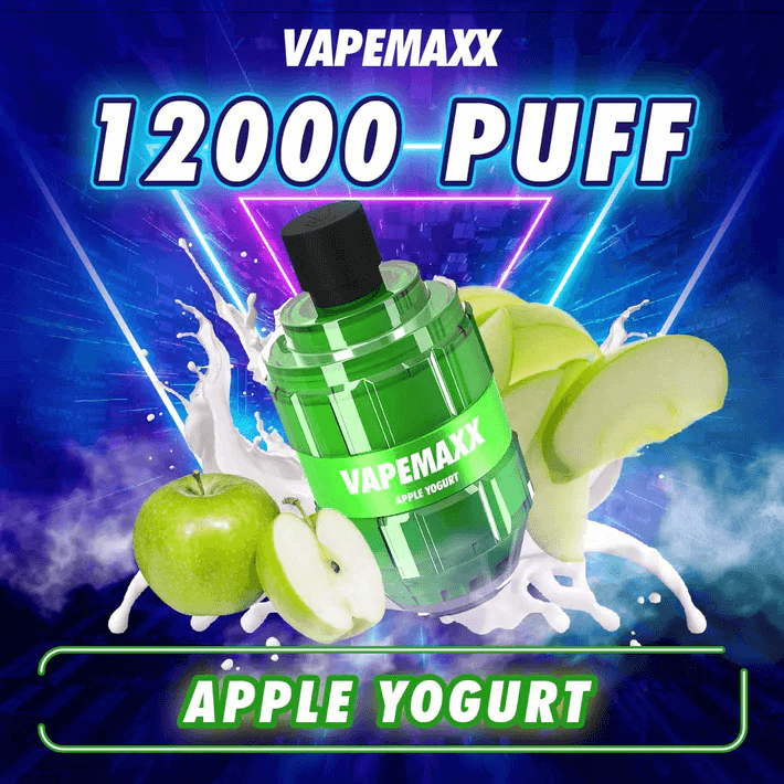 VAPEMAXX 12000(SG VAPE COD)-APPLE YOGURT