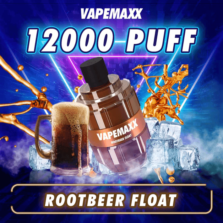 VAPEMAXX 12000(SG VAPE COD)-ROOTBEER FLOAT